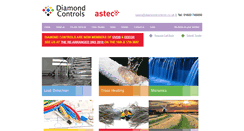 Desktop Screenshot of diamondcontrols.co.uk